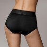 Ouch! Culotte vibrante Strap-On Brief Noire